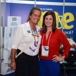 Mari Masgrau, do M&E, e Andrea Gabel, de ST. Petersburg Mari Masgrau, do M&E, e Andrea Gabel, de ST. Petersburg