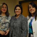 Maria Caro, assessora em Turismo, Cristiane Silva, da Sanchat, e Claudia Silva, da Copa Airlines (Copy)
