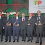 Mario Carvalho com os premiados do Brasil de promoção da TAP