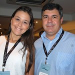 Natalie Freitas, da NCL com Kleber da Silva, da Abreu Natalie Freitas, da NCL com Kleber da Silva, da Abreu