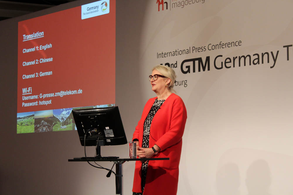 Petra Hedorfer,diretora da DZT