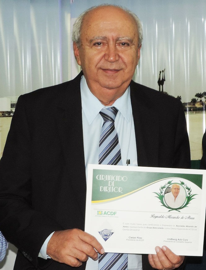 Diretor da Bancorbrás passa a integrar diretoria da Associação Comercial DF Reynal Miranda passa a fazer parte da diretoria da Assoc. Comercial