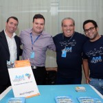 Ricardo Bezerra, Heitor Soares, Reinaldo Verrone e Alesson Porto, da Azul Viagens Ricardo Bezerra, Heitor Soares, Reinaldo Verrone e Alesson Porto, da Azul Viagens