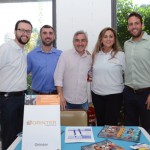 Roberto Sanches, Pedro Motta, Rogério Campos, Keila Caldas, e Rodrigo Gagliardi, da Orinter Tour & Travel Roberto Sanches, Pedro Motta, Rogério Campos, Keila Caldas, e Rodrigo Gagliardi, da Orinter Tour & Travel