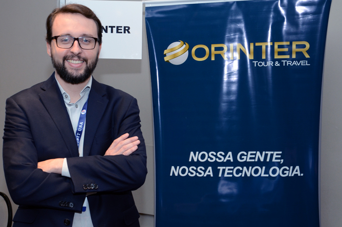 Roberto Sanches, diretor da da Orinter Tour & Travel