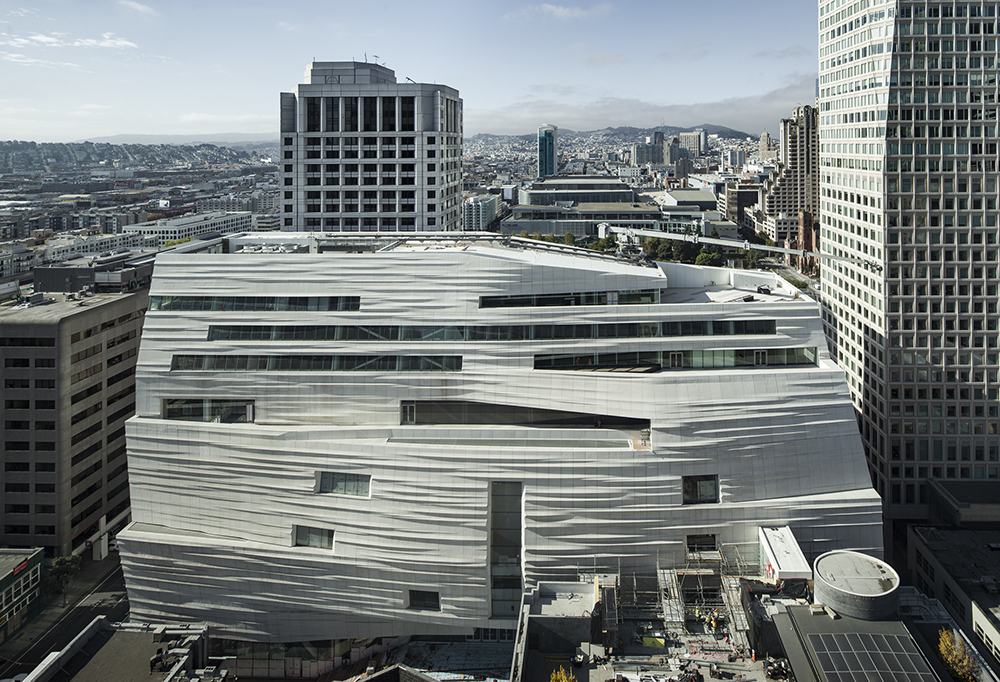 San Francisco ganha maior museu de arte moderna do mundo O SFMOMA ficou com o dobro do tamanho original