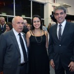 Sebastião Pereira, Juliana Assumpção e Fernando Santos, da Aviesp