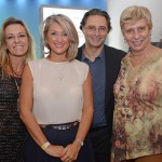 Simone Krüger e Cátia Frias, da American Airlines,  Mauricio Alexandre, do Seaworld, e Barbara Picolo, da Flytour