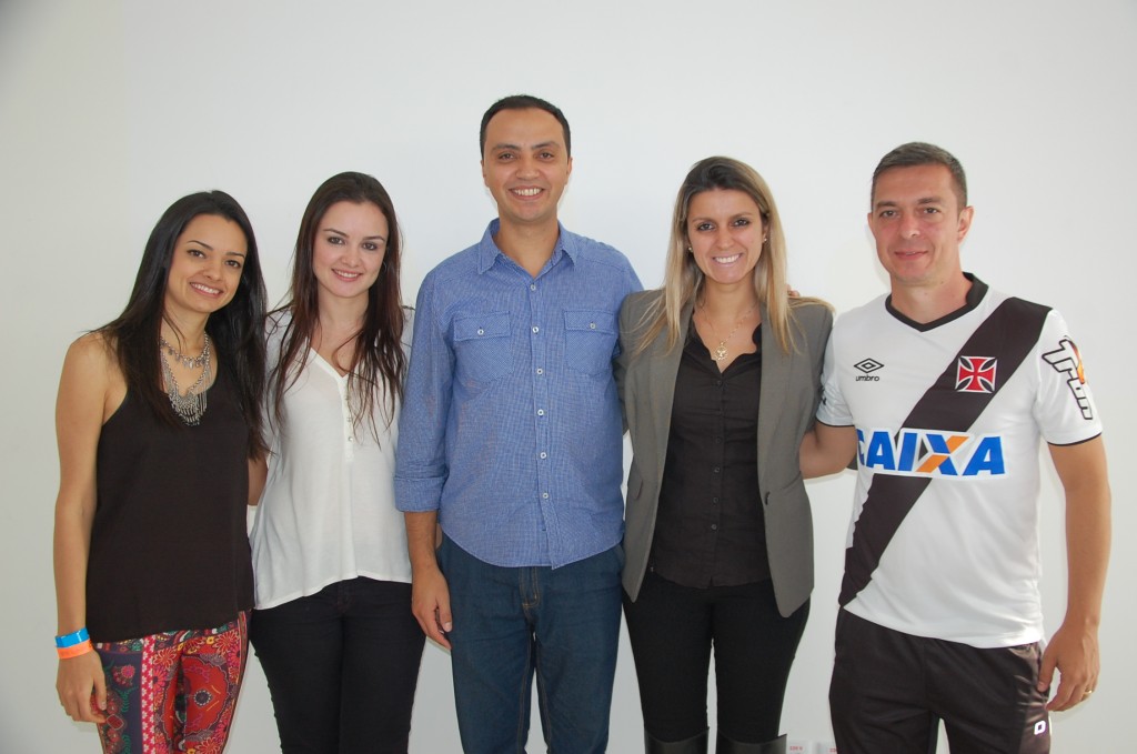 Segue Viagem agora é ferramenta online 1 Thaise Salzgeber, Janaína Nery, André Torres, Thais Medina e Ricardo Assalim, equipe responsável pela nova ferramenta