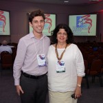 Thales Demarchi e Jussara Haddad, do Consulado Americano