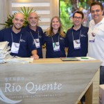 Thiago Fernando Silveira, José Ricardo Ribeiro, Tatiana Silva, Leandro Cassio Loureiro, e Flavio Cirino, do Rio Quente Resorts Thiago Fernando Silveira, José Ricardo Ribeiro, Tatiana Silva, Leandro Cassio Loureiro, e Flavio Cirino, do Rio Quente Resorts
