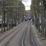 Tram é um dos principais meios de transporte na cidade Tram é um dos principais meios de transporte na cidade