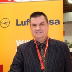 Uwe Peukert, gerente da Lufthansa