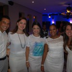 Thiago Borges e Luciene Xavier, da Iberostar, Renata Maide, da MMT, Luna Farias, da Iberostar e Katia Gastão, da MMT