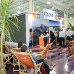 Visão geral do estande do Ceará Visão geral do estande do Ceará