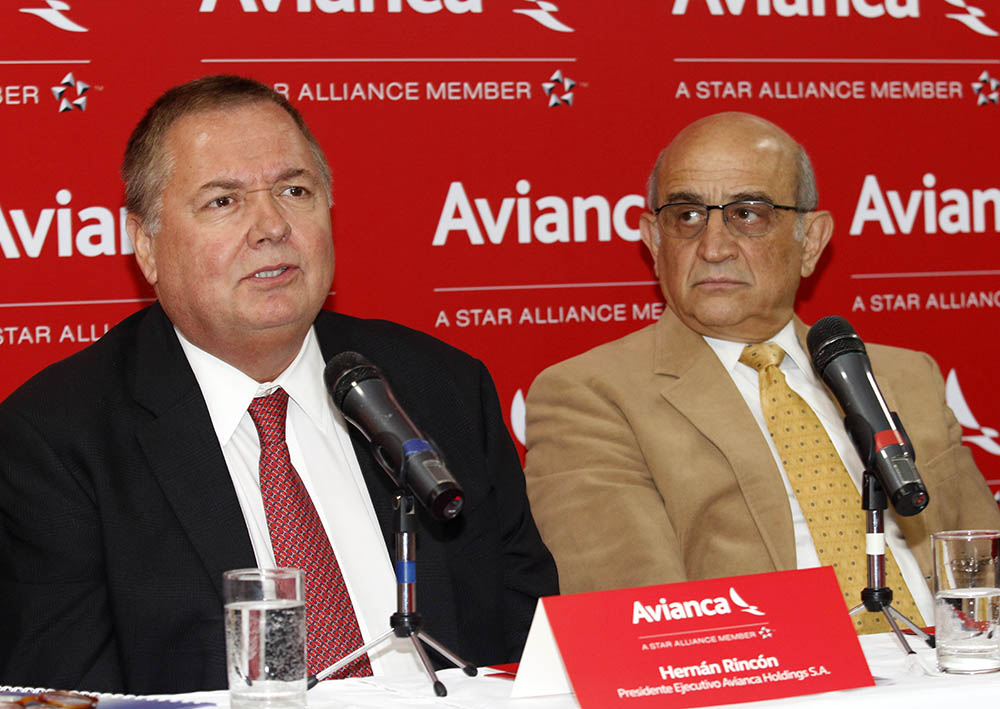 Hérnan Rincon é confirmado como presidente da Holding Avianca Hérnan Rincón e Efromovich