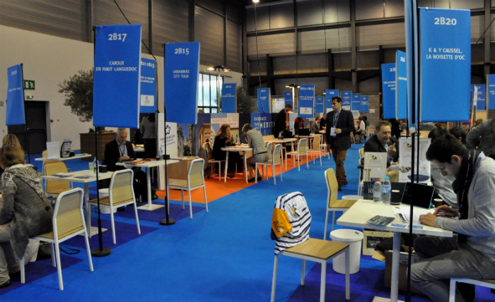 RDVEF 2016 - Áreas de reuniões durante o Rendez-vous  em Montpellier