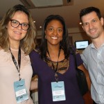 Érica Garutti, da Business Class, Rogéria Pinheiro, da Travel Education e Vinícius Taddone, da Qualitours Érica Garutti, da Business Class, Rogéria Pinheiro, da Travel Education e Vinícius Taddone, da Qualitours