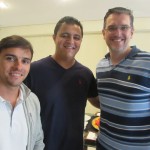 Sergio Fagundes, Anderson Barbosa e Dyogo Schroeder