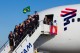 Chama Olímpica desembarca em Brasília e B767 da Latam completa viagem inaugural; fotos