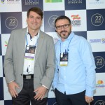 Alex Bonareti, do Beto Carrero World, e Jair Pasquini, da BNT Mercosul