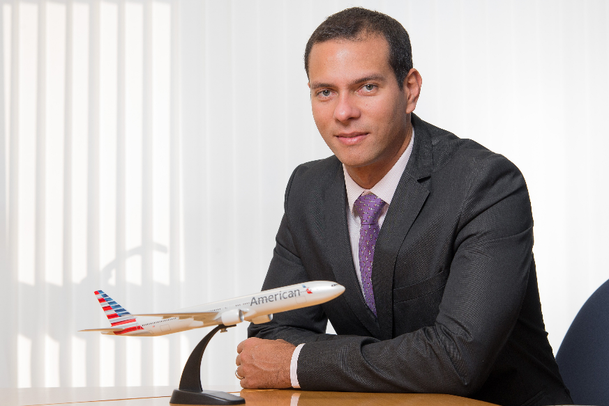 Alexandre Cavalcanti, diretor de Vendas da American Airlines