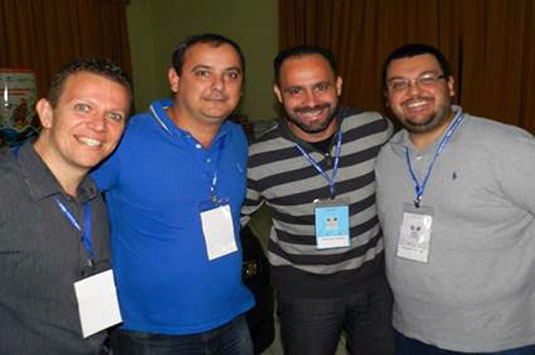 Alexandre Ramos, Marcelo Turim, Cristiano Amadeu e Fernando Gimenez Alexandre Ramos, Marcelo Turim, Cristiano Amadeu e Fernando Gimenez
