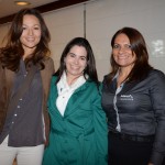 Ana Carina Homa, da Landscape, Samantha Machado, da TGK Travel, e Cristiane Lima, da Avianca Ana Carina Homa, da Landscape, Samantha Machado, da TGK Travel, e Cristiane Lima, da Avianca