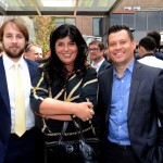 André Fulop, e Wania Fasulo, da High Light, e Emerson Camilo, do Grupo Flytour Gapnet