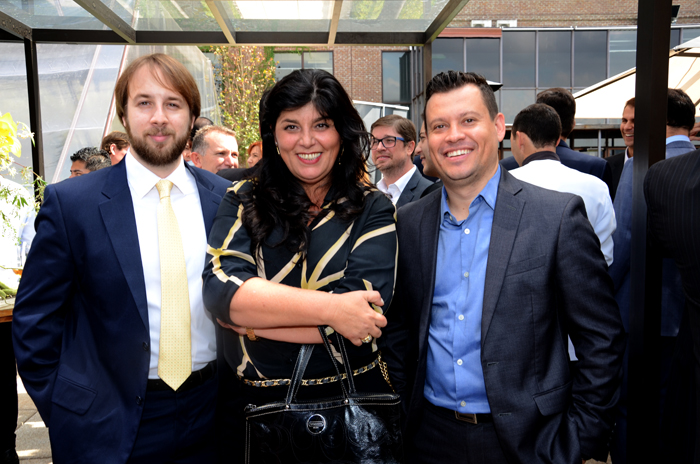 André Fulop, e Wania Fasulo, da High Light, e Emerson Camilo, do Grupo Flytour Gapnet