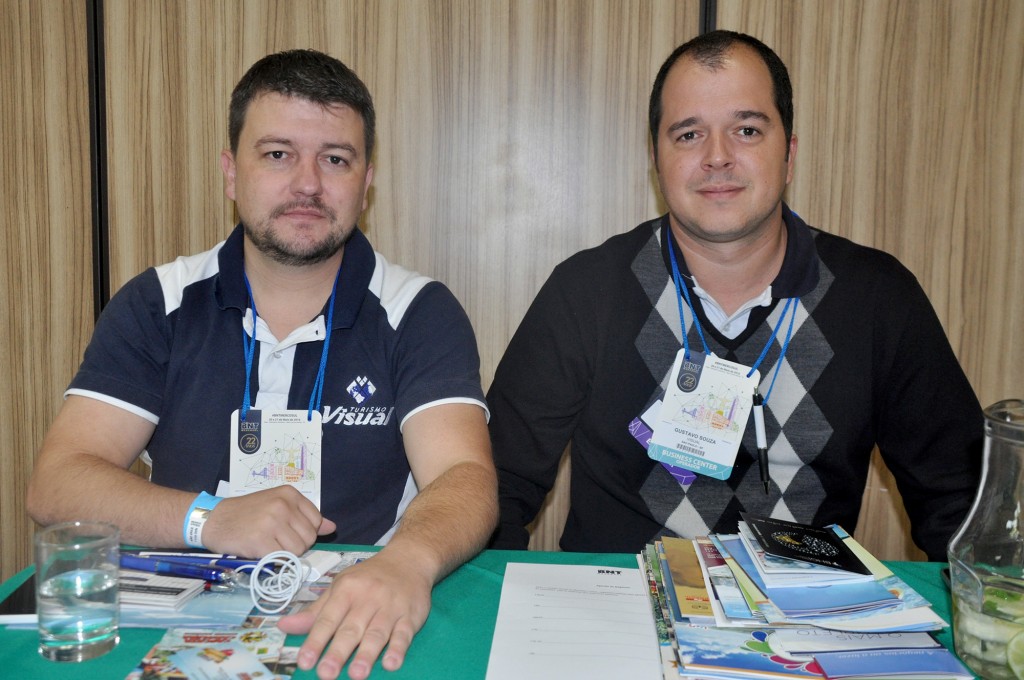 André Soares e Gustavo Souza, da Visual Turismo
