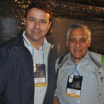 Antônio Lopes, da Casa do Turismo, e Genaro Acosta, do Viajes & Turismo