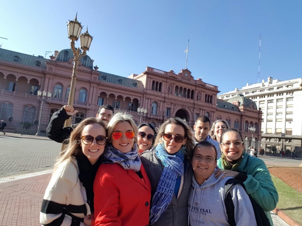 Visual inicia por Buenos Aires viagens de premiação a agentes parceiros Agentes contemplados com a viagem na capital argenttina