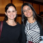 Celia Coelho, da Tam Viagens, e Ladiane Sola, da CVC Celia Coelho, da Tam Viagens, e Ladiane Sola, da CVC