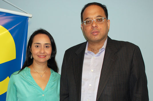 Pacific World promove MICE no Brasil Cristina Alcantara e Naveen Rizvi