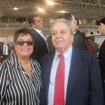 Cristina Fritsch, da Abav-RJ com Manel Vieira Cristina Fritsch, da Abav-RJ com Manel Vieira