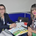 Cristina Leal e Andréa Mendonça, do Centro de Convenções de Pernambuco
