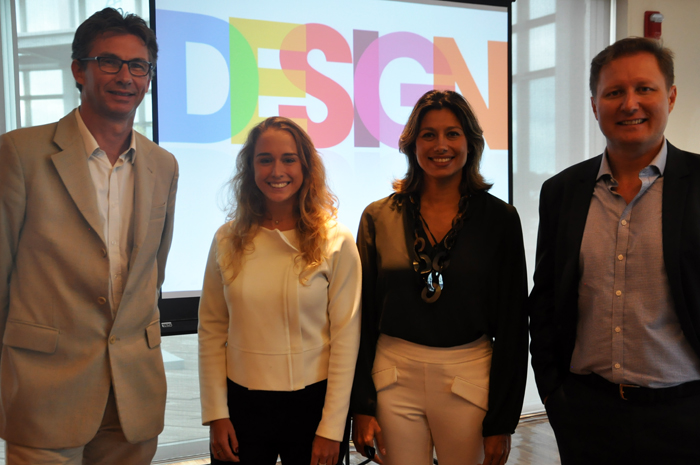 Hotéis investem em designes criativos para melhorar experiência de turistas 1 Franck Pruvost, Fernanda Zuppo, Catarina Nedavaska e Paulo Mancio, da Accor