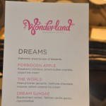 Menu de sobremesas