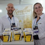 Didnei Gervasi e Clausia Regina Boos, da Viagens SA