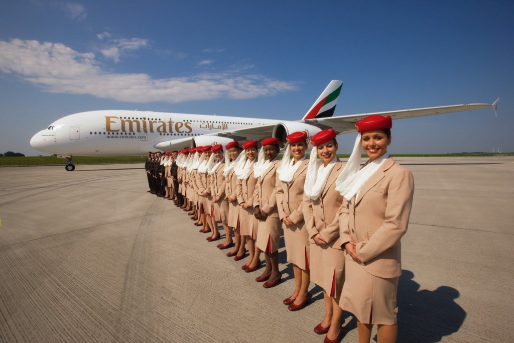 Emirates aumenta destinos operados com A380 Emirates