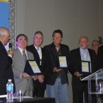 Empresários homenageados pela ABIH
