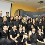 Equipe da Star Alliance no evento Rio