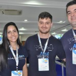 Fabiana Oliveira, Ryan Gomes e Humberto Capelin, da Azul Viagens