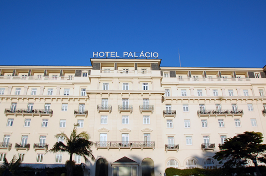 Fachada do Hotel Palácio