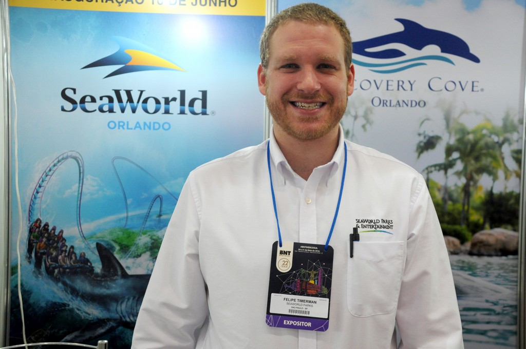 Felipe Timerman, do SeaWorld Parks & Entertainment