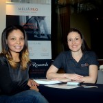 Fernanda Albino, da Easygoing, e Daniella Muniz, do Meliã Hotels Fernanda Albino, da Easygoing, e Daniella Muniz, do Meliã Hotels