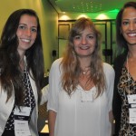 Gabriela Otto entre Márcia Motta e Daniela Silva da Decolar Gabriela Otto entre Márcia Motta e Daniela Silva da Decolar