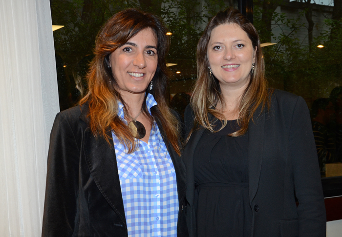 Gisele Torrano e Sheila Keller, do Meliã Hotels Gisele Torrano e Sheila Keller, do Meliã Hotels