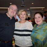 Golda Boruchowski, gerente geral do Tryp Higienópolis, com Armindo Zunder, Denise Lhamas, da Check In Travel Golda Boruchowski, gerente geral do Tryp Higienópolis, com Armindo Zunder, Denise Lhamas, da Check In Travel